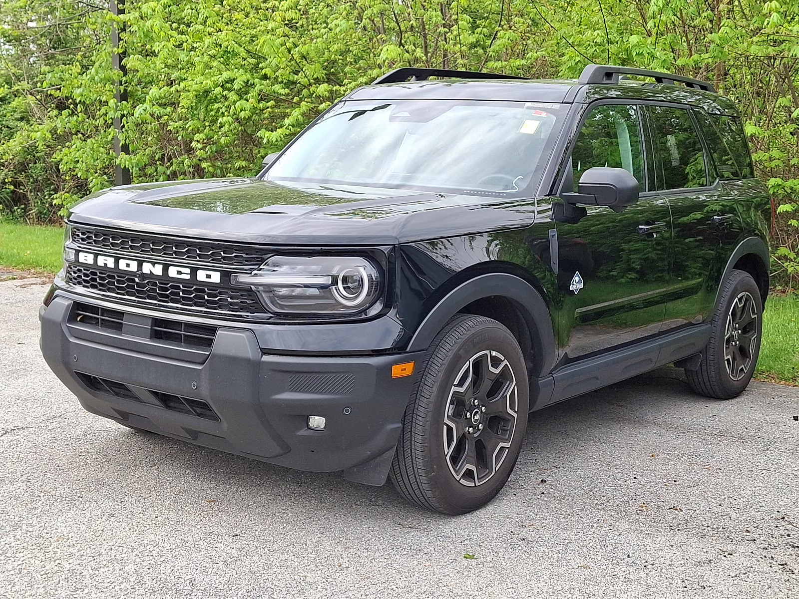2025 Shadow Black Ford Bronco Sport Outer Banks 4X4