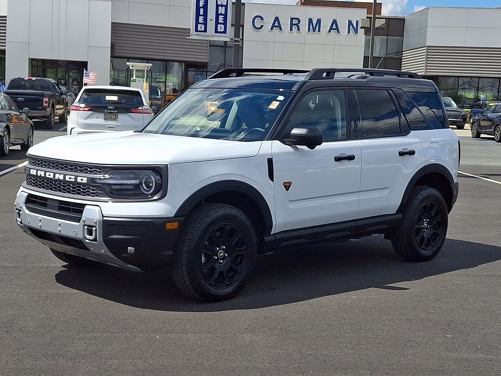 2025 Oxford White - YZ Ford Bronco Sport Badlands 4X4