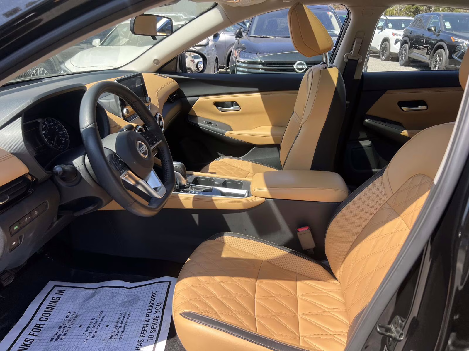 2023 Black Nissan Sentra SV FWD Sedan