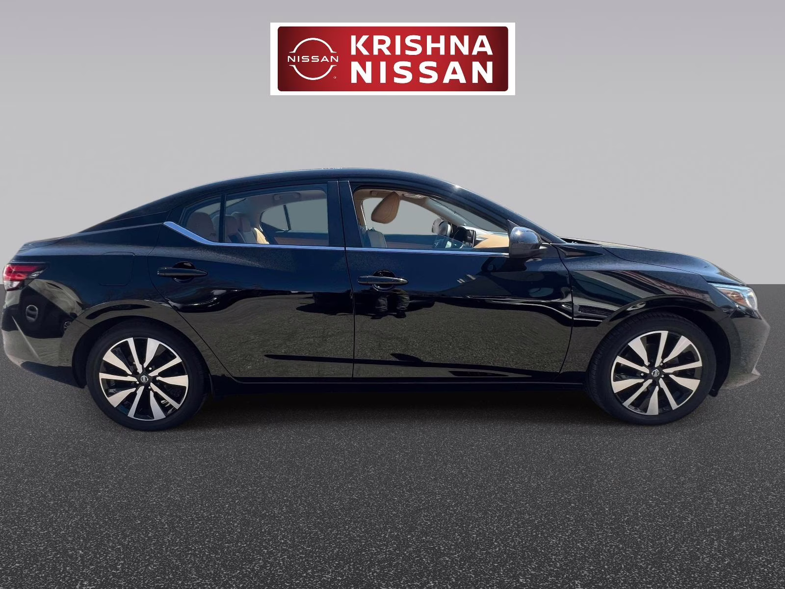 2023 Black Nissan Sentra SV FWD Sedan