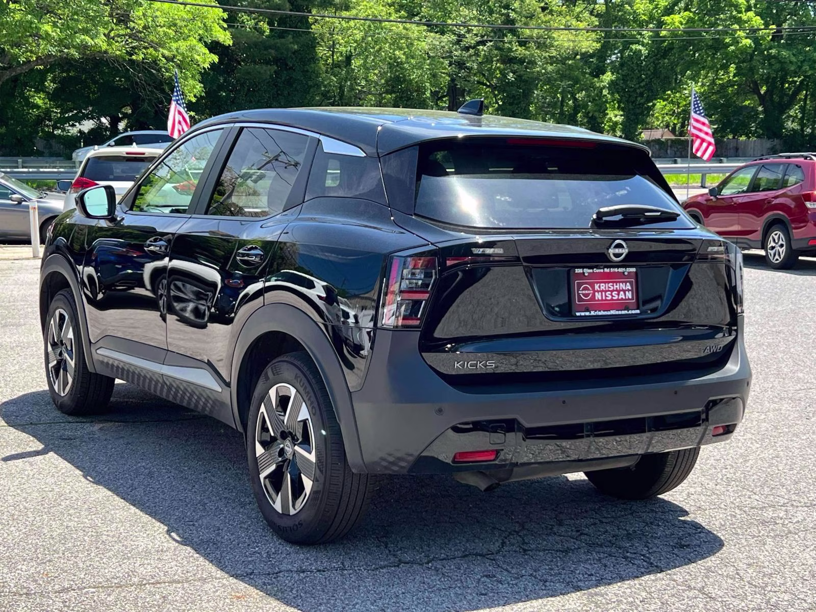 2025 Black Nissan Kicks SV AWD AWD SUV
