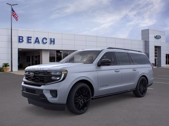 2026 Gray Metallic Ford Expedition Max Platinum 4X4 SUV