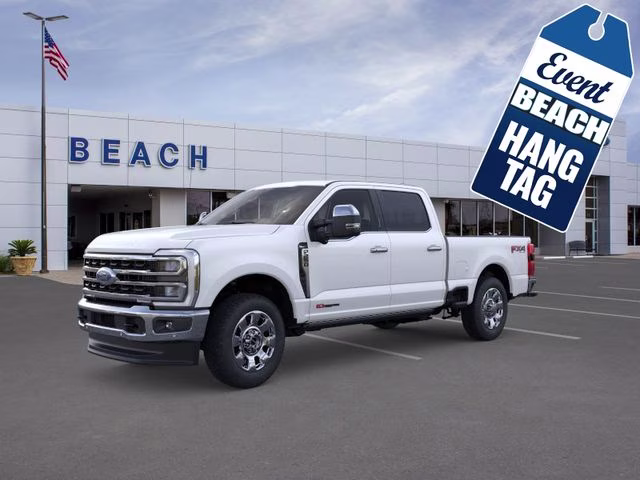 2026 Star White Metallic Tri-Coat Ford Super Duty F-250 SRW King Ranch 4X4 Truck