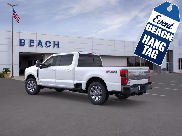 2026 Star White Metallic Tri-Coat Ford Super Duty F-250 SRW King Ranch 4X4 Truck