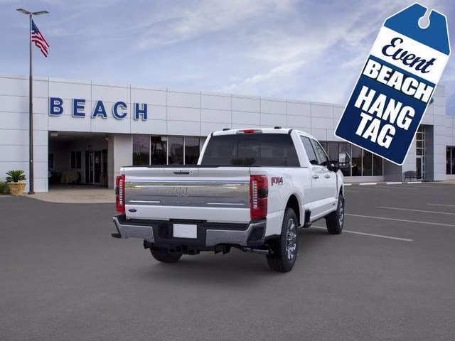 2026 Star White Metallic Tri-Coat Ford Super Duty F-250 SRW King Ranch 4X4 Truck