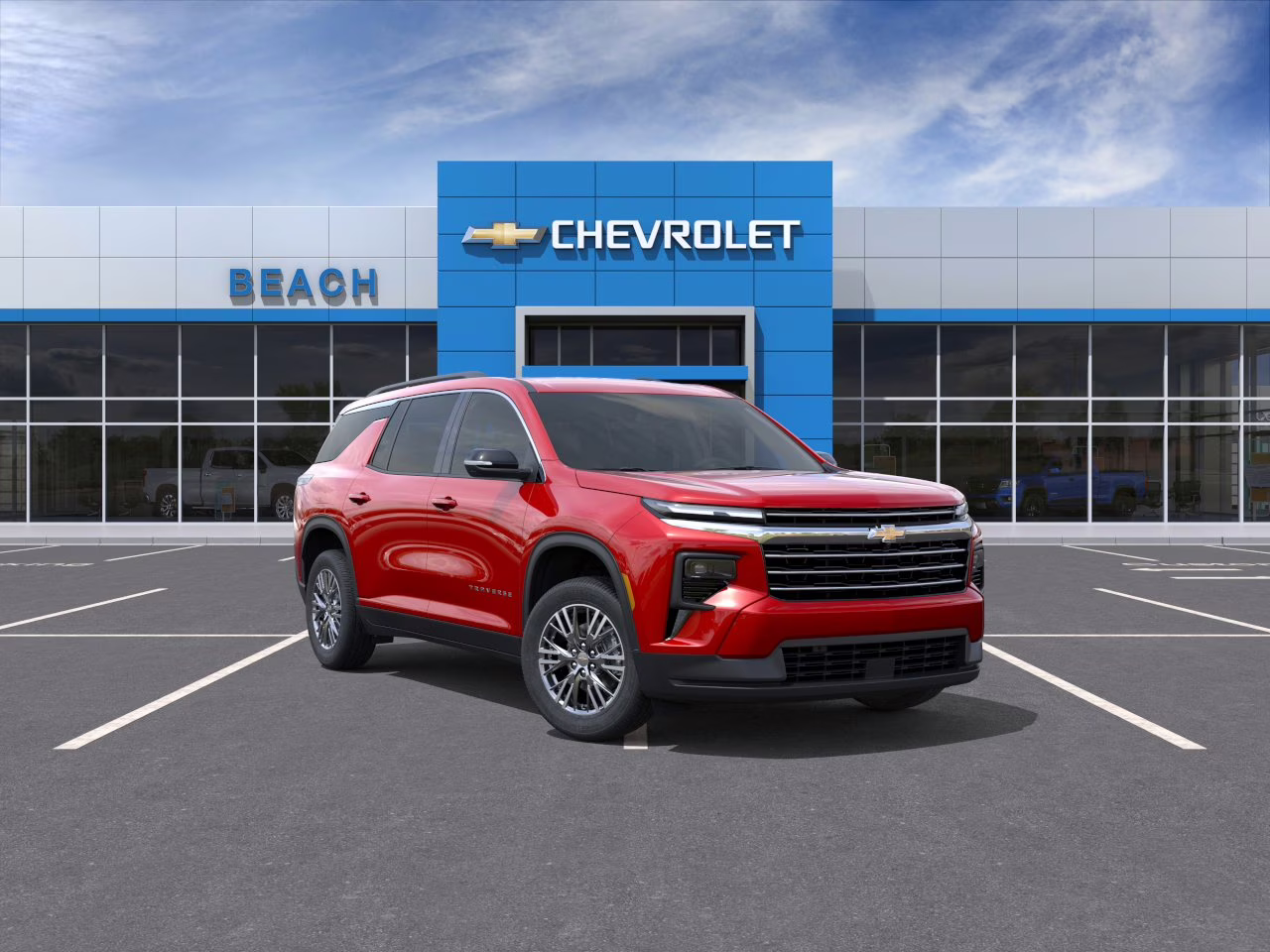 2026 Radiant Red Tintcoat Chevrolet Traverse LT FWD SUV