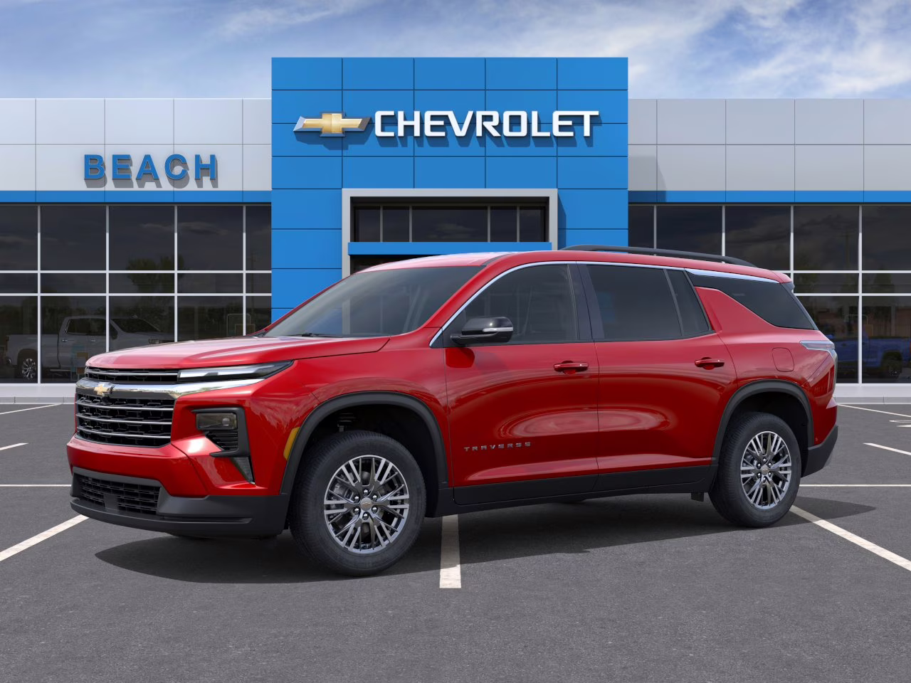 2026 Radiant Red Tintcoat Chevrolet Traverse LT FWD SUV