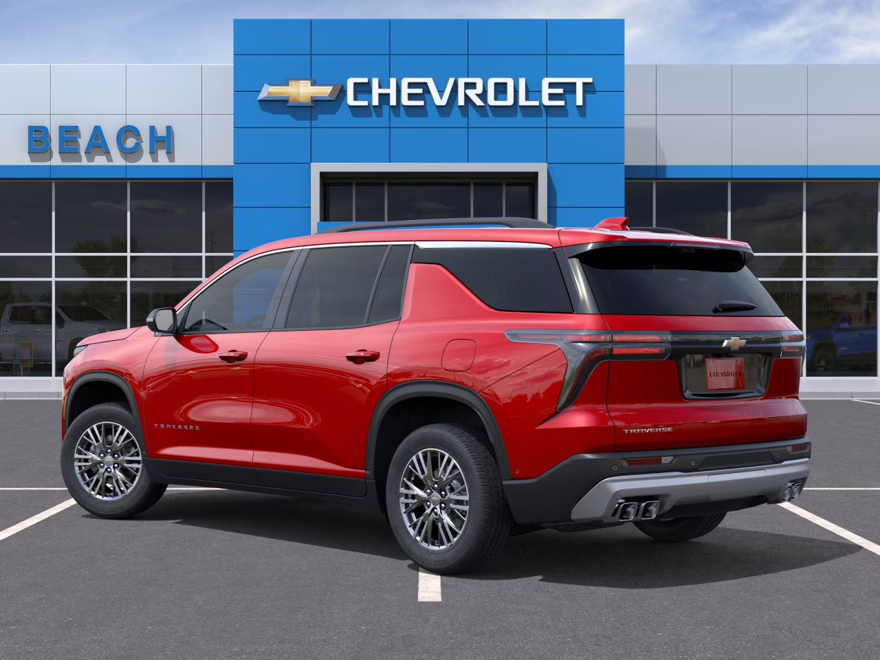 2026 Radiant Red Tintcoat Chevrolet Traverse LT FWD SUV