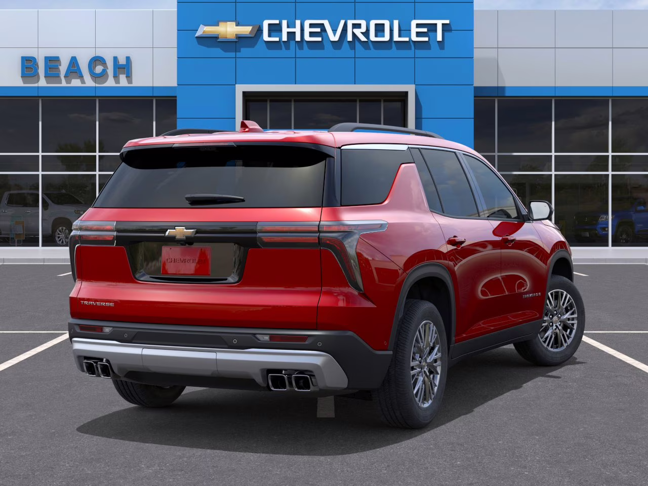 2026 Radiant Red Tintcoat Chevrolet Traverse LT FWD SUV