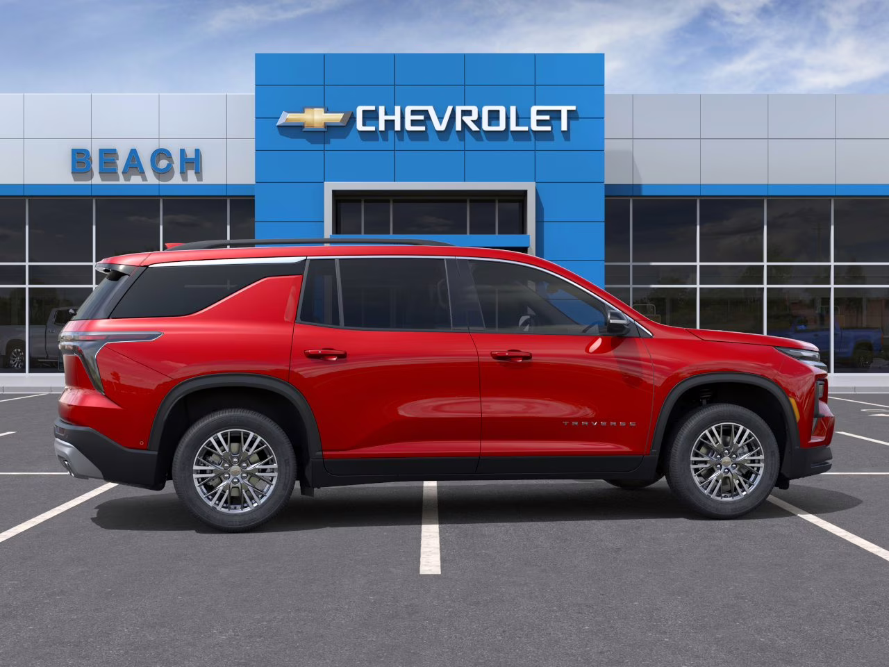 2026 Radiant Red Tintcoat Chevrolet Traverse LT FWD SUV