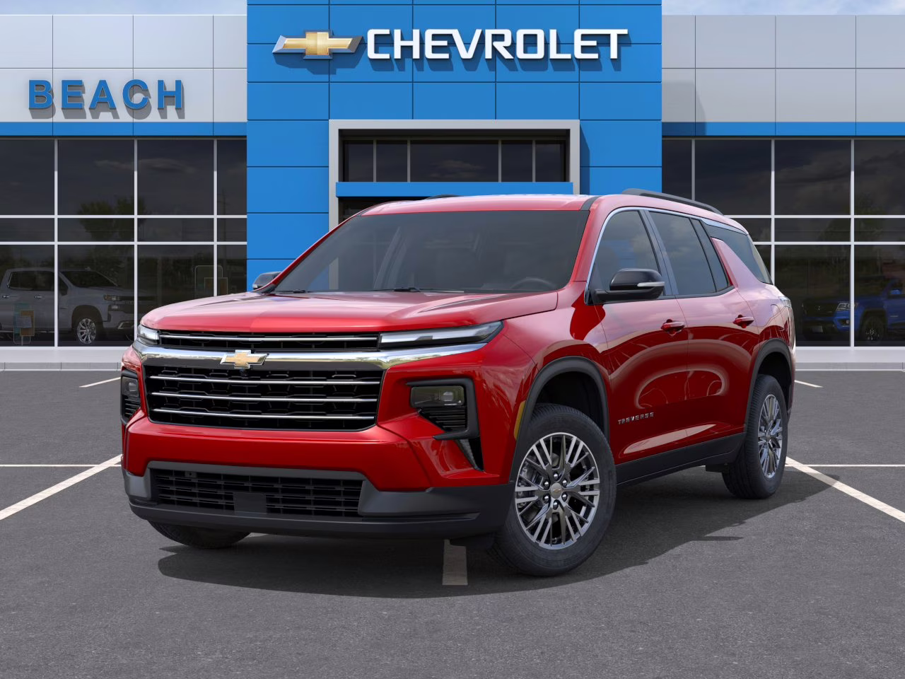 2026 Radiant Red Tintcoat Chevrolet Traverse LT FWD SUV
