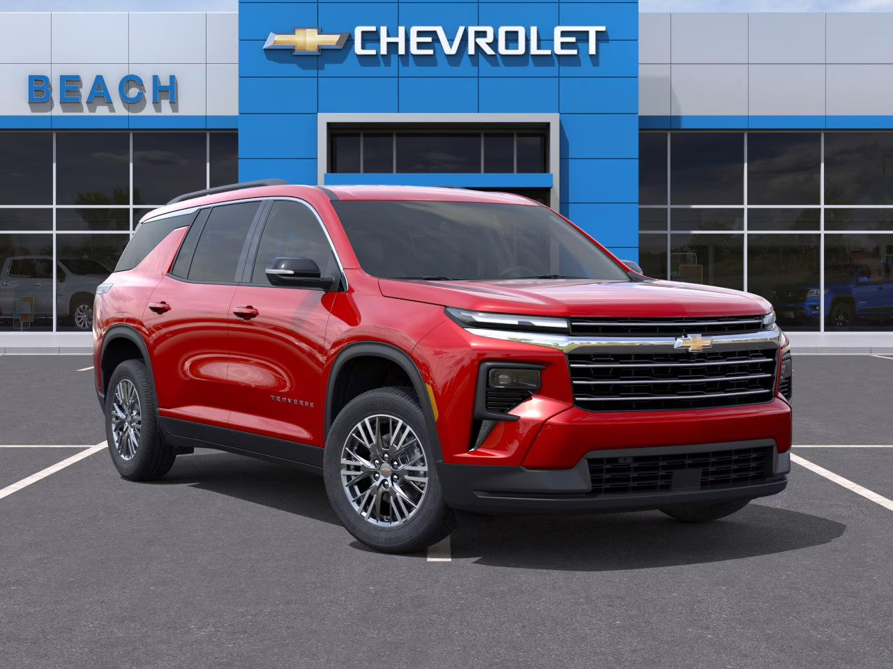 2026 Radiant Red Tintcoat Chevrolet Traverse LT FWD SUV