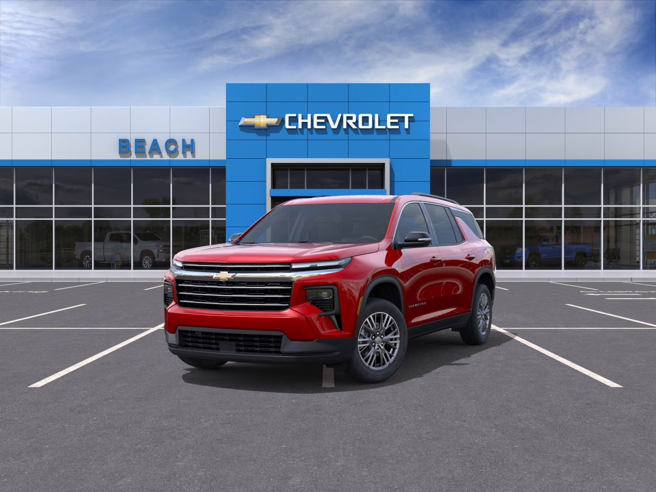 2026 Radiant Red Tintcoat Chevrolet Traverse LT FWD SUV