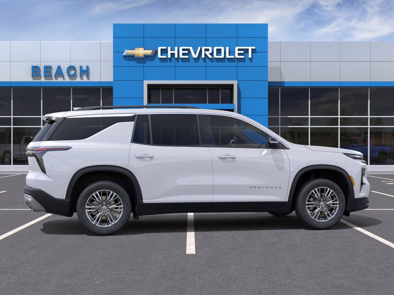 2026 Summit White Chevrolet Traverse LT FWD SUV