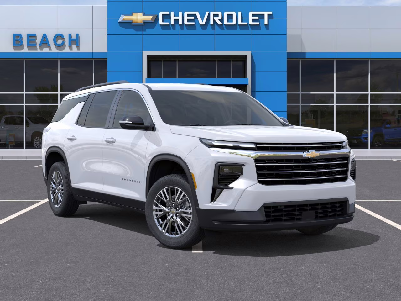 2026 Summit White Chevrolet Traverse LT FWD SUV