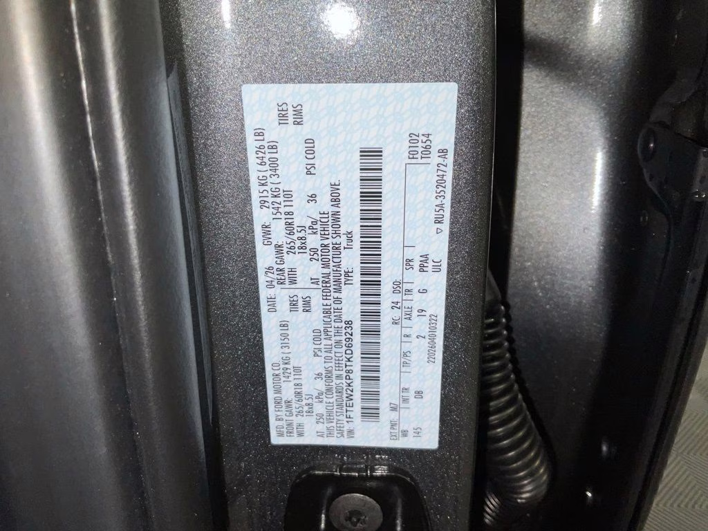 2026 Gray Ford F-150 STX RWD Truck