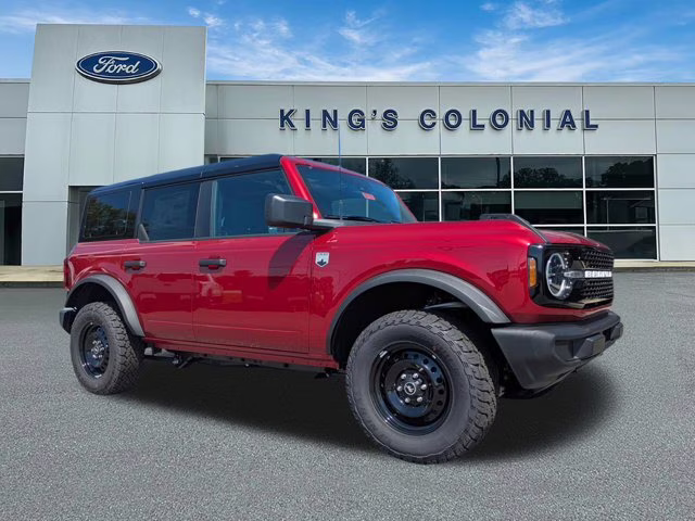 2026 Ruby Red Metallic Tinted Clearcoat Ford Bronco Big Bend 4 Door 4x4 4X4 Convertible