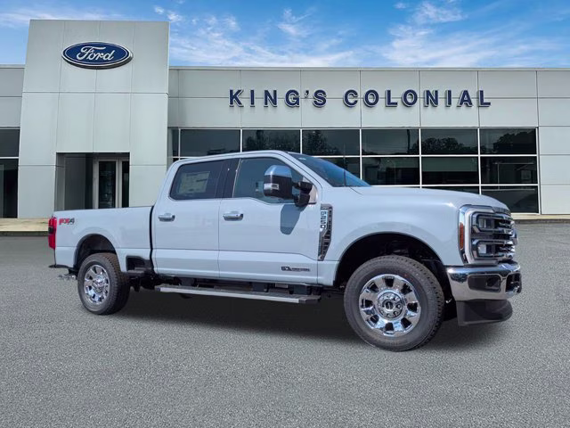 2026 Glacier Gray Metallic Tri-Coat Ford Super Duty F-250 SRW 4x4 Crew Cab Lariat Diesel 4X4 Truck