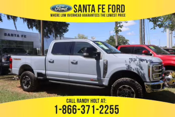 2024 Gray Ford Super Duty F-250 SRW Lariat 4X4 Truck