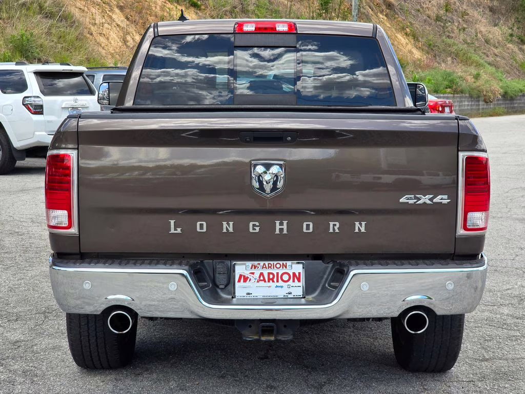 2018 Walnut Brown Metallic Clearcoat Ram 1500 Laramie Longhorn 4X4 Truck