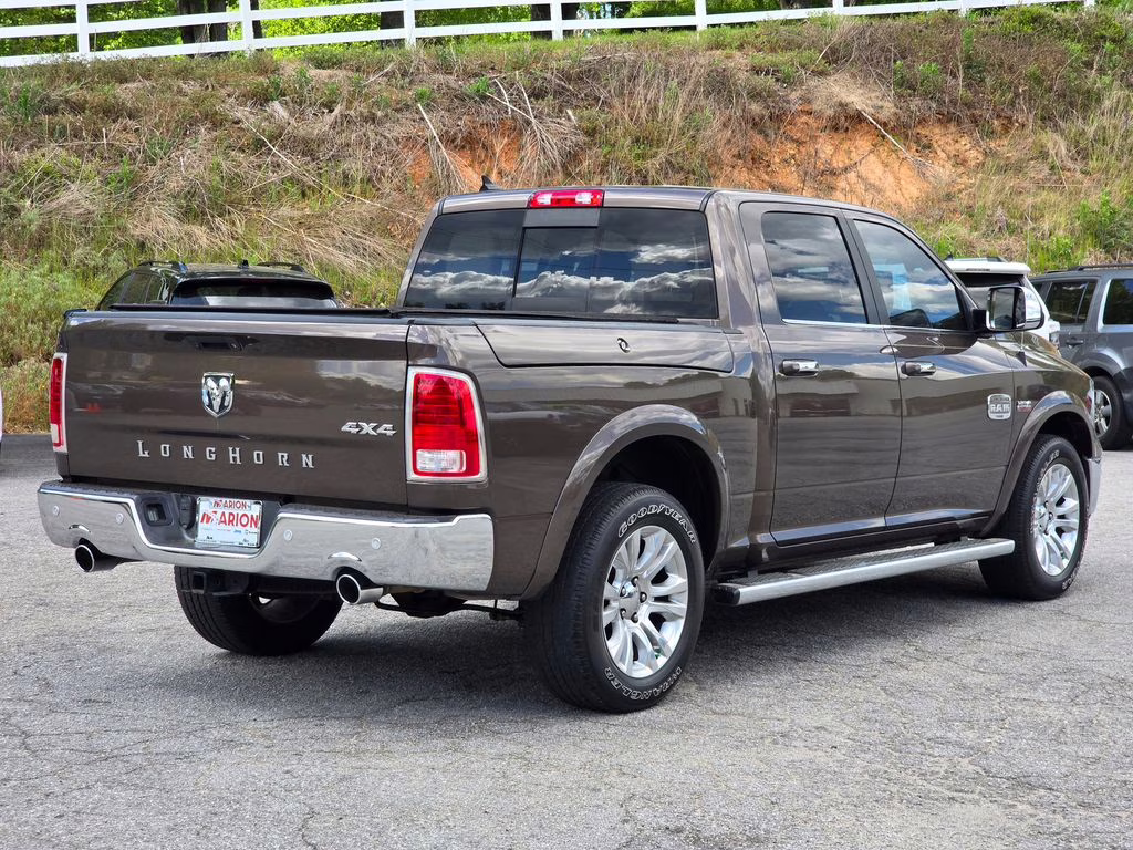 2018 Walnut Brown Metallic Clearcoat Ram 1500 Laramie Longhorn 4X4 Truck