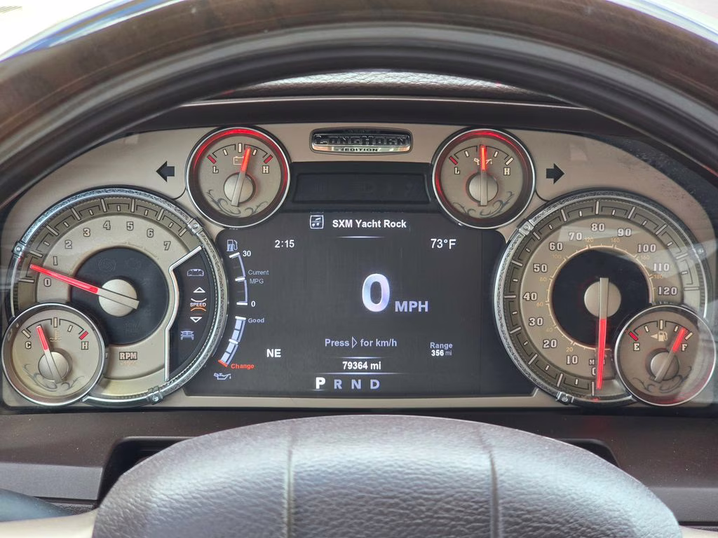 2018 Walnut Brown Metallic Clearcoat Ram 1500 Laramie Longhorn 4X4 Truck