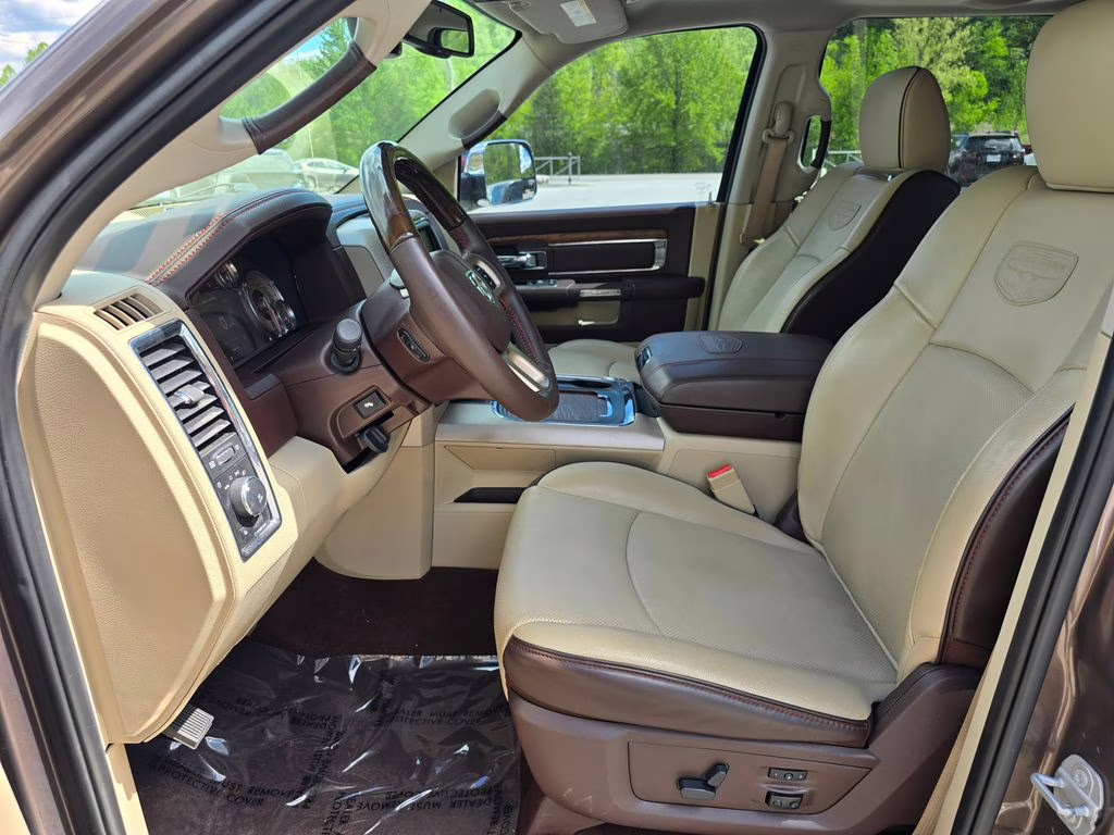 2018 Walnut Brown Metallic Clearcoat Ram 1500 Laramie Longhorn 4X4 Truck