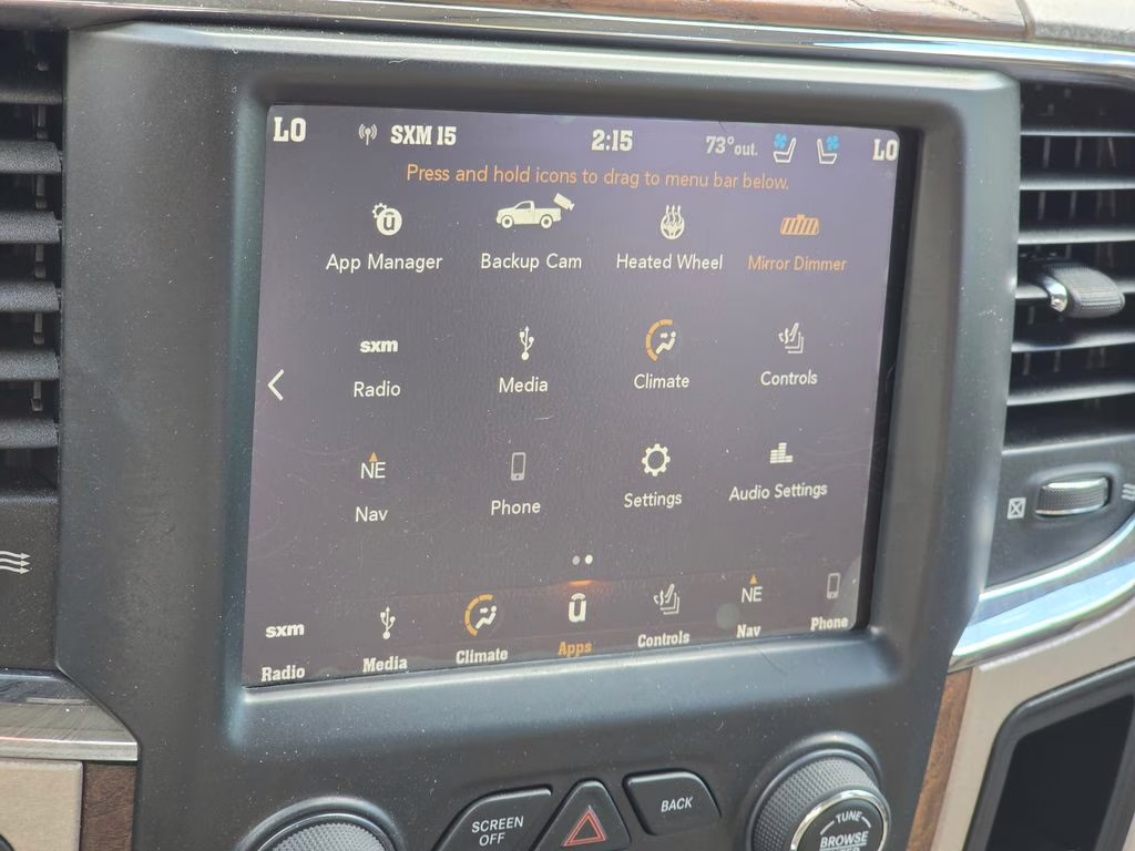 2018 Walnut Brown Metallic Clearcoat Ram 1500 Laramie Longhorn 4X4 Truck