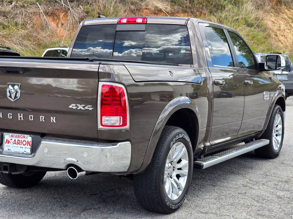 2018 Walnut Brown Metallic Clearcoat Ram 1500 Laramie Longhorn 4X4 Truck