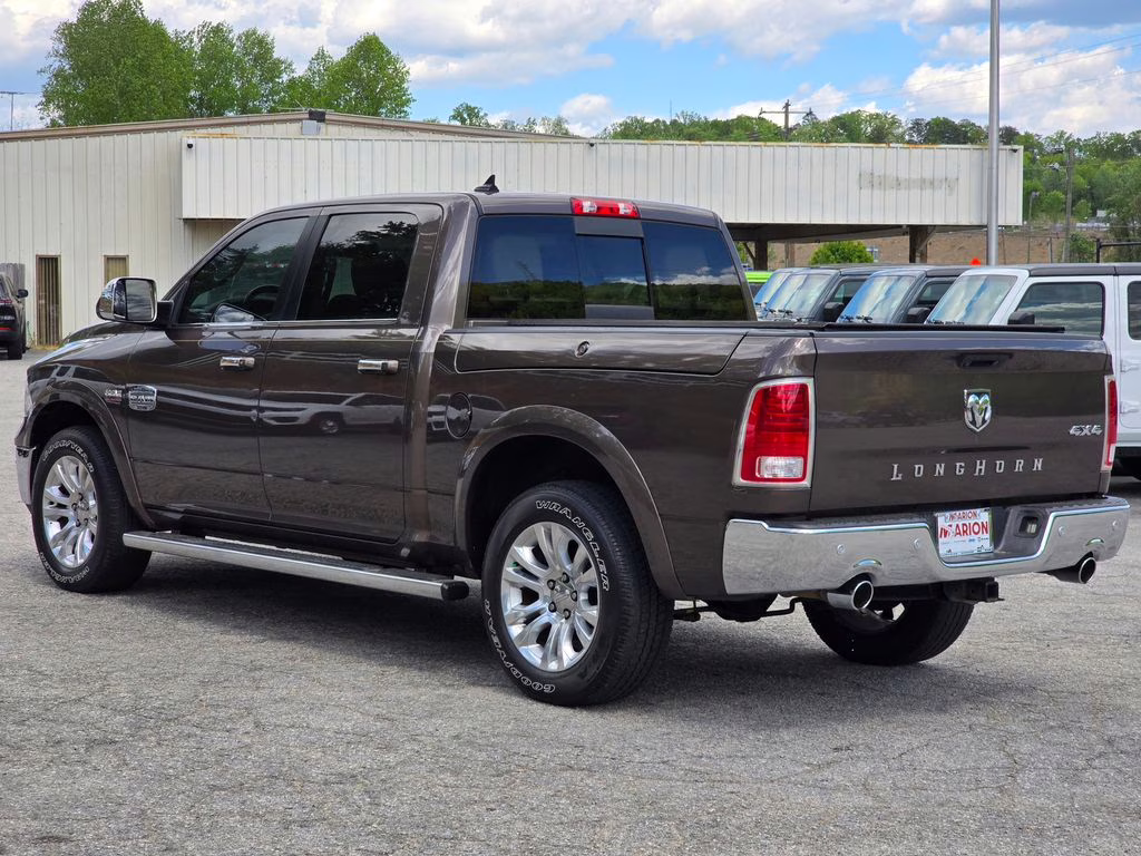 2018 Walnut Brown Metallic Clearcoat Ram 1500 Laramie Longhorn 4X4 Truck