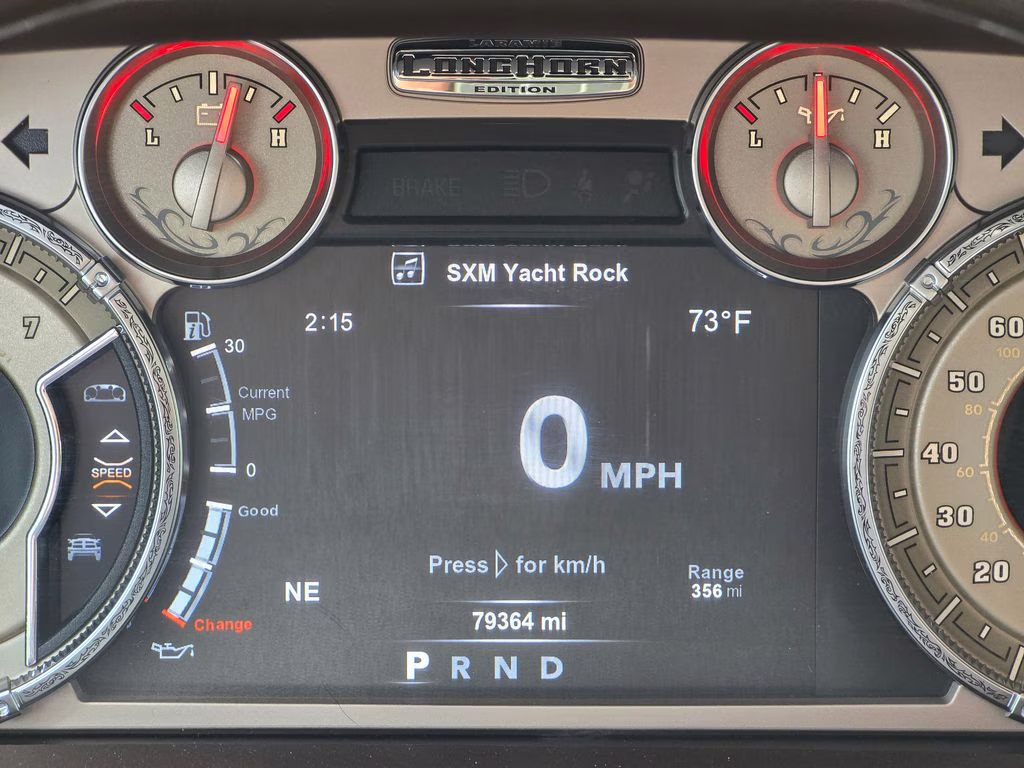 2018 Walnut Brown Metallic Clearcoat Ram 1500 Laramie Longhorn 4X4 Truck