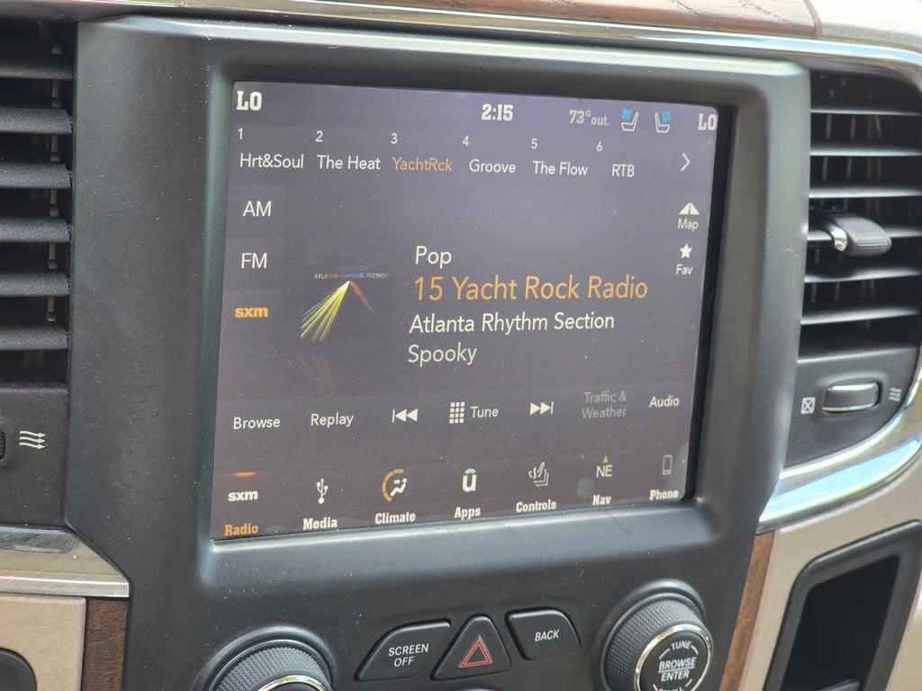 2018 Walnut Brown Metallic Clearcoat Ram 1500 Laramie Longhorn 4X4 Truck