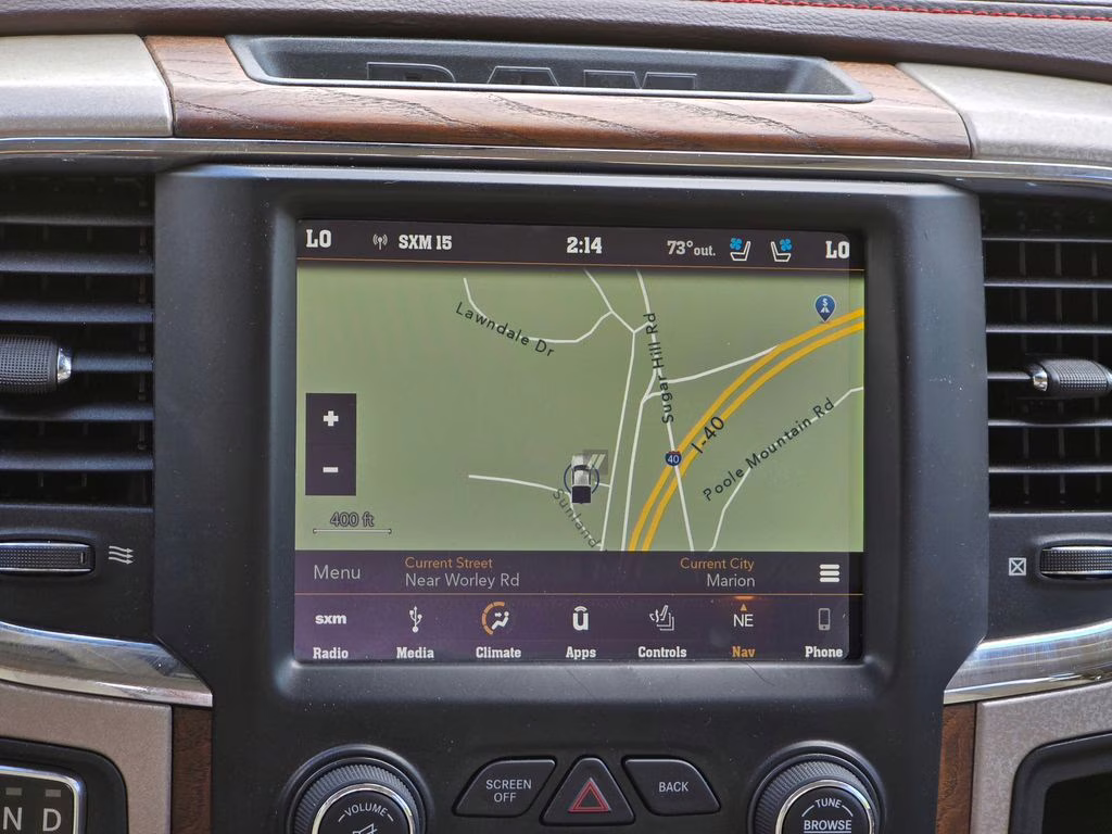 2018 Walnut Brown Metallic Clearcoat Ram 1500 Laramie Longhorn 4X4 Truck