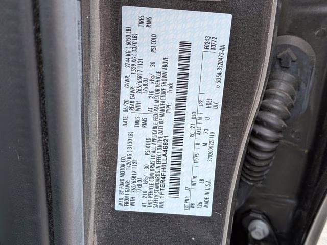 2020 Magnetic Ford Ranger XLT 4X4 Truck