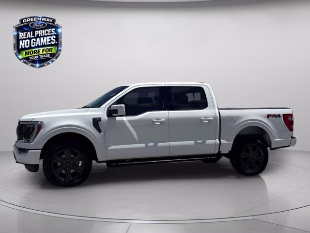 2023 White Metallic Ford F-150 Lariat 4X4 Truck