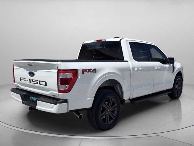 2023 White Metallic Ford F-150 Lariat 4X4 Truck