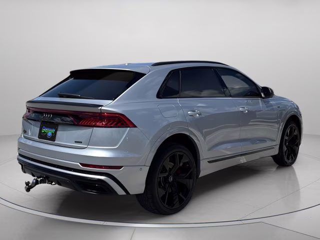 2019 Florett Silver Metallic Audi Q8 3.0T Prestige AWD SUV