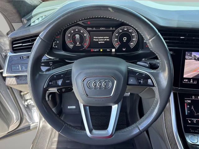 2019 Florett Silver Metallic Audi Q8 3.0T Prestige AWD SUV
