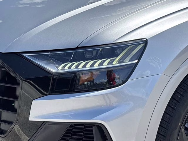 2019 Florett Silver Metallic Audi Q8 3.0T Prestige AWD SUV