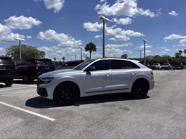 2019 Florett Silver Metallic Audi Q8 Prestige AWD SUV