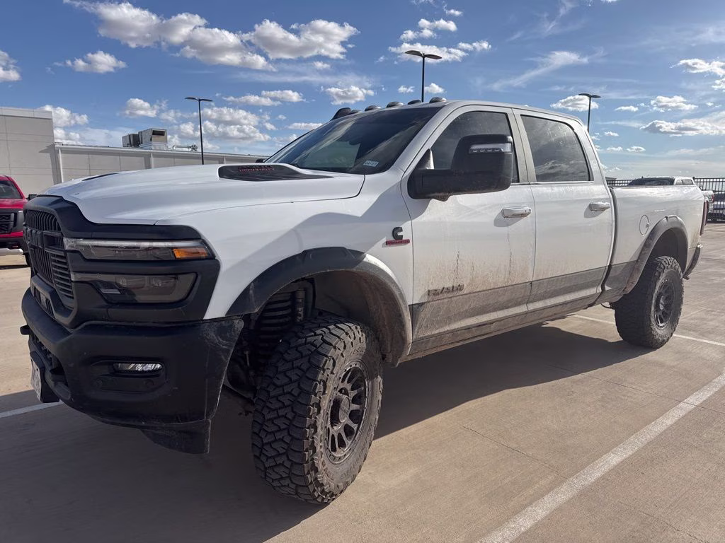2025 Bright White Clearcoat Ram 2500 Rebel 4X4 Truck