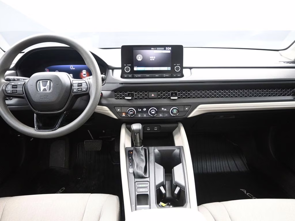 2024 Platinum White Pearl Honda Accord EX FWD Sedan