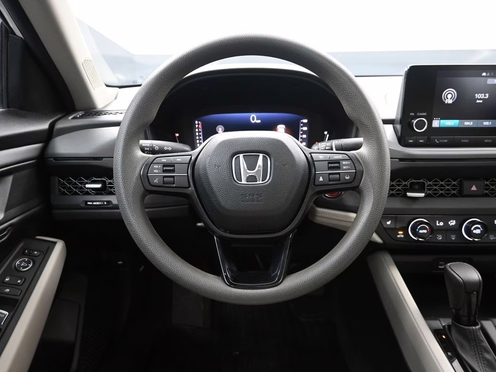 2024 Platinum White Pearl Honda Accord EX FWD Sedan