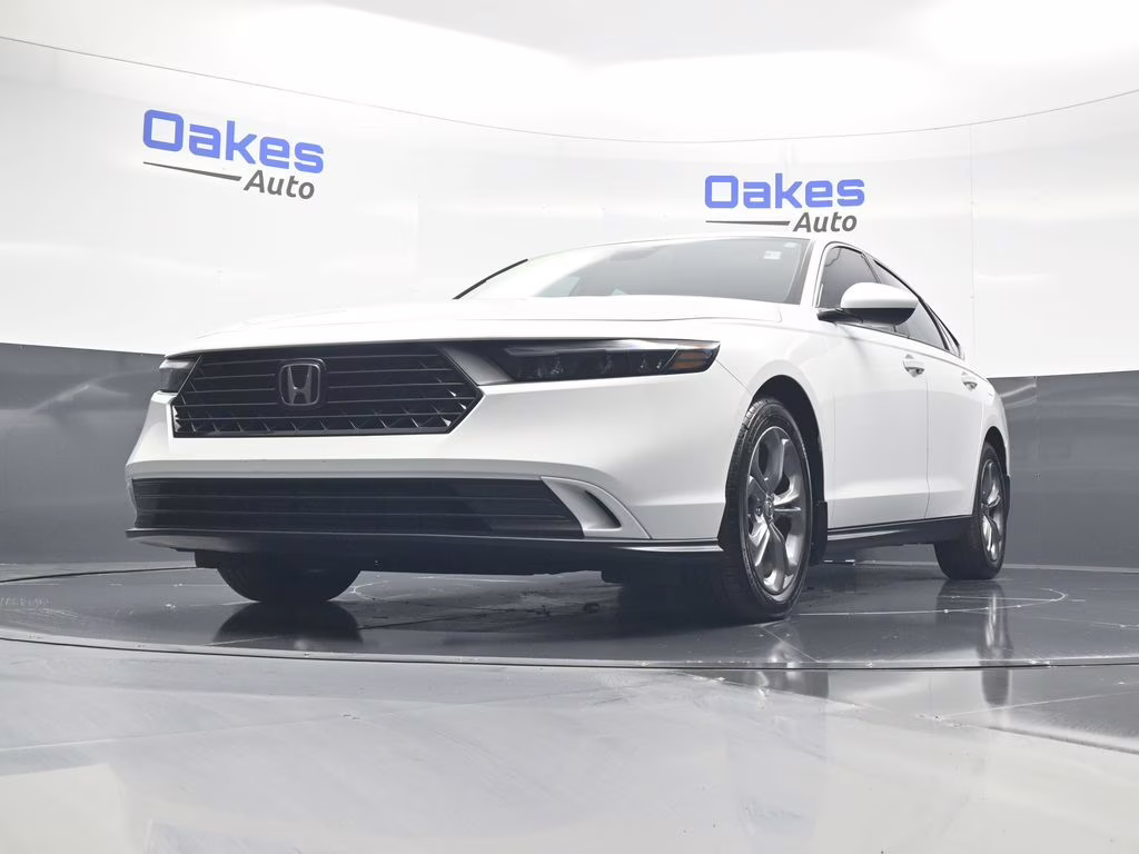 2024 Platinum White Pearl Honda Accord EX FWD Sedan