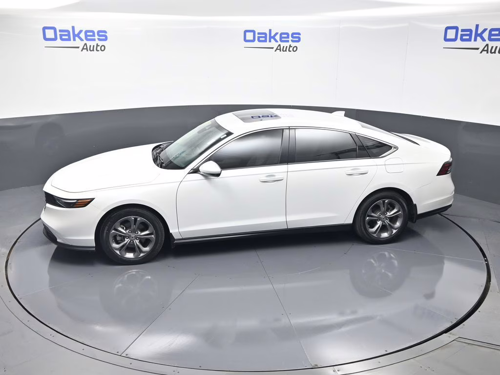 2024 Platinum White Pearl Honda Accord EX FWD Sedan