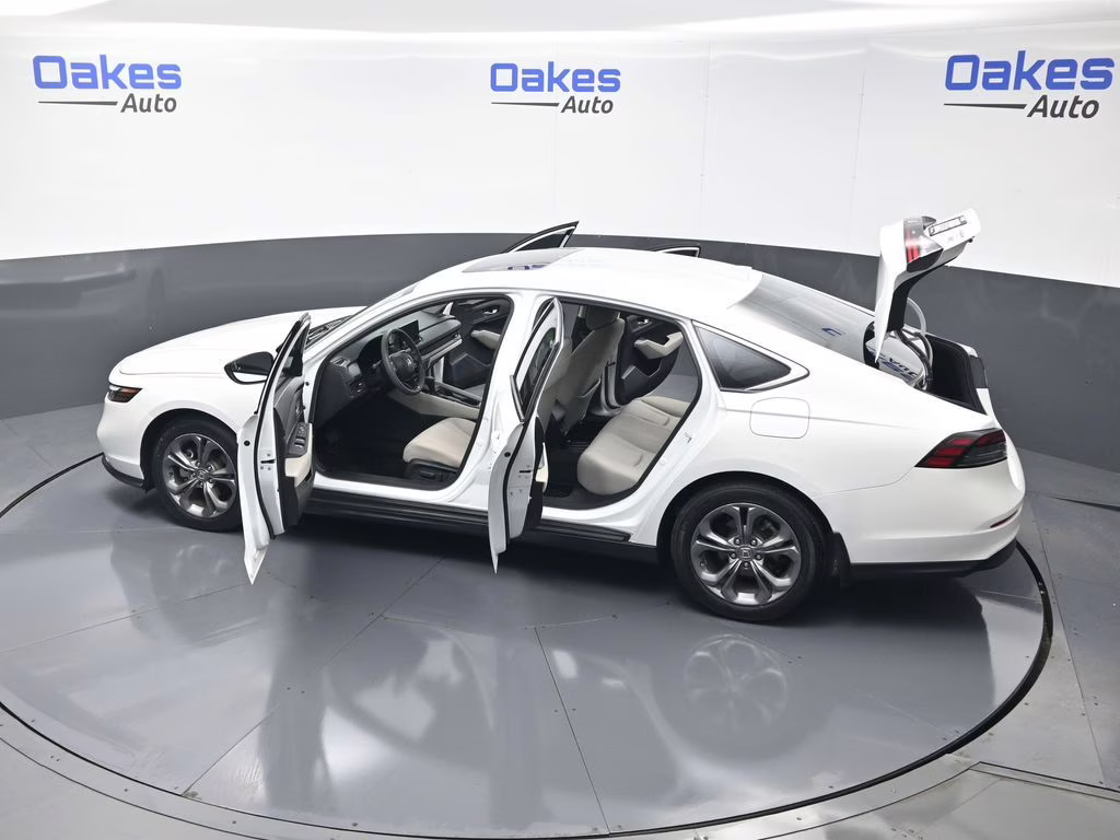 2024 Platinum White Pearl Honda Accord EX FWD Sedan