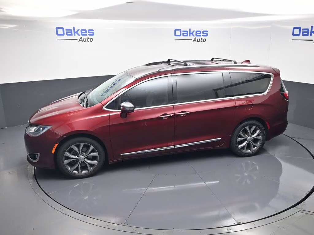 2018 Velvet Red Pearlcoat Chrysler Pacifica Limited FWD Van