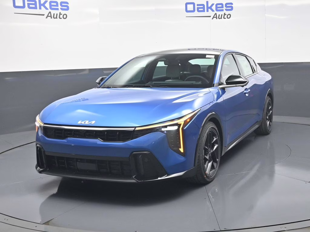2026 Wave Blue Kia K4 GT-Line Turbo FWD Sedan