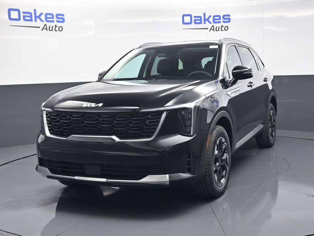 2026 Ebony Black Kia Sorento S AWD SUV