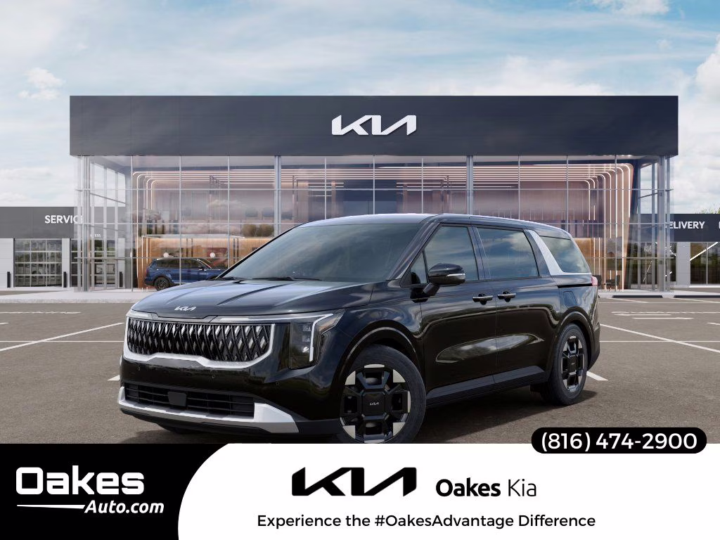 2026 Aurora Black Pearl Kia Carnival EX FWD Van